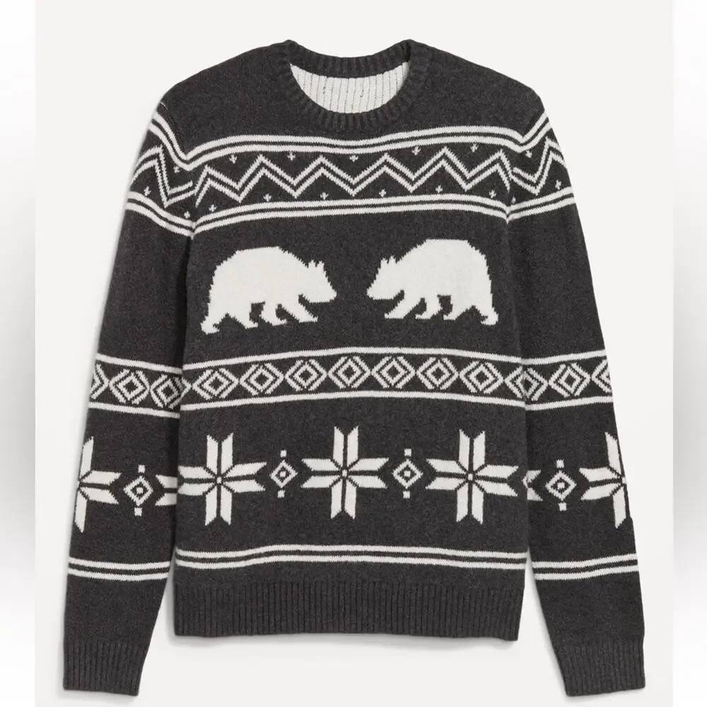 Old Navy Bear SoSoft Fair Isle Sweater